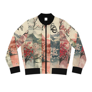 Aiki Cherry Blossom 4 Seasons Women's Bomber Jacket