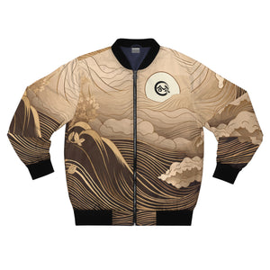 Aiki Stylish Sunset Men's Bomber Jacket