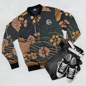 Aiki Floral Men's Bomber Jacket