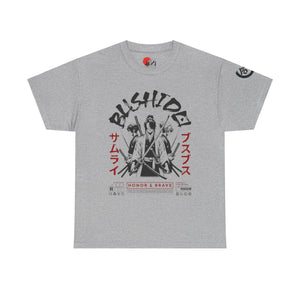 Aiki Samurai Honor Unisex Heavy Cotton Tee - Brave Design