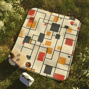 Aiki Geometric Picnic Blanket