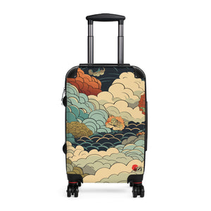 The AIki Artistic Floral Design Suitcase - Travel in Style