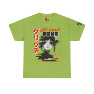 Aiki Glitched Love Unisex Heavy Cotton Tee