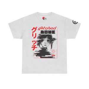 Aiki Glitched Love Unisex Heavy Cotton Tee