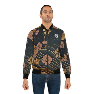 Aiki Floral Men's Bomber Jacket