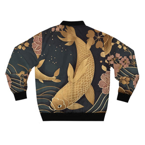 Aiki Floral Men's Bomber Jacket