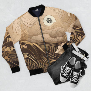 Aiki Stylish Sunset Men's Bomber Jacket