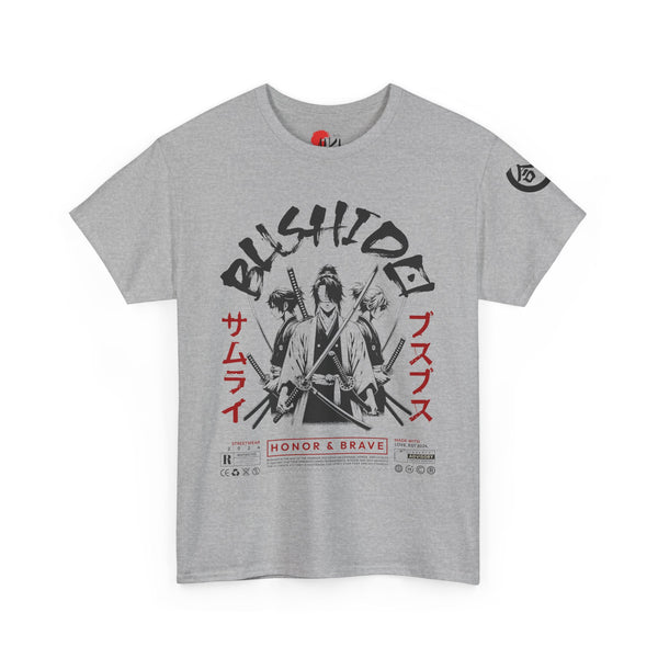 Aiki Samurai Honor Unisex Heavy Cotton Tee - Brave Design