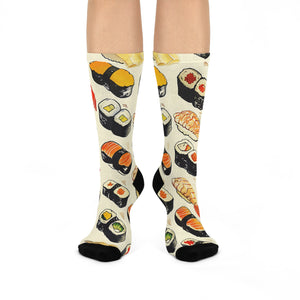 Aiki Sushi Socks  - Fun Foodie Design for Comfort & Style