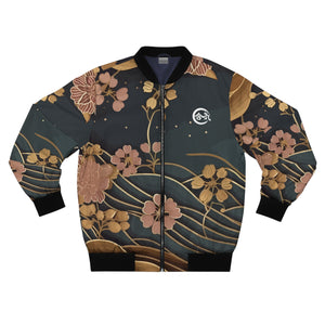 Aiki Floral Men's Bomber Jacket