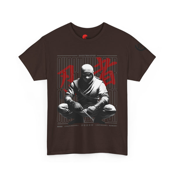 Ninja Ghost Hunter Heavy Cotton - Aiki Tee - Unisex Graphic Shirt for Anime Fans