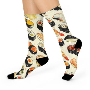 Aiki Sushi Socks  - Fun Foodie Design for Comfort & Style