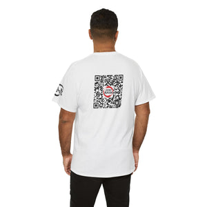 CFAY Aikido Unisex Heavy Cotton Dojo Tee with QR Code