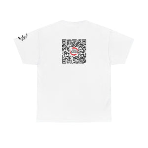 CFAY Aikido Unisex Heavy Cotton Dojo Tee with QR Code