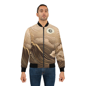 Aiki Stylish Sunset Men's Bomber Jacket