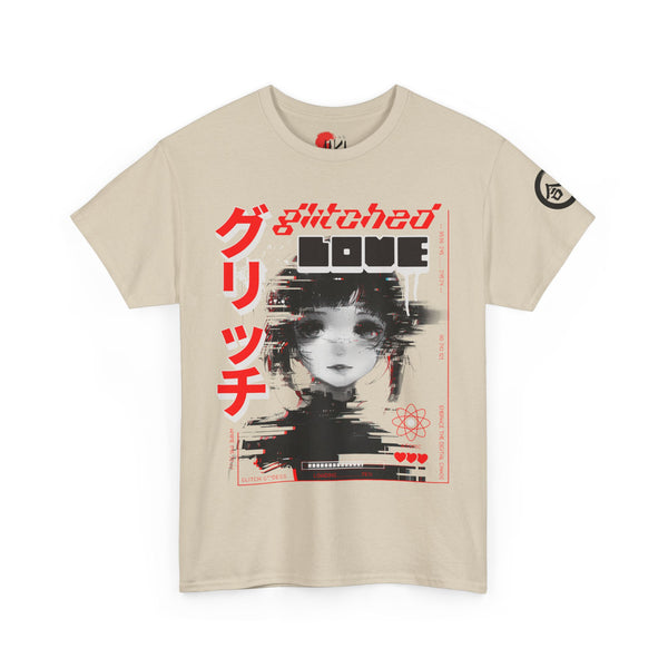 Aiki Glitched Love Unisex Heavy Cotton Tee