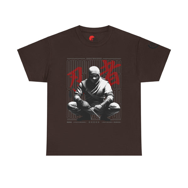 Ninja Ghost Hunter Heavy Cotton - Aiki Tee - Unisex Graphic Shirt for Anime Fans