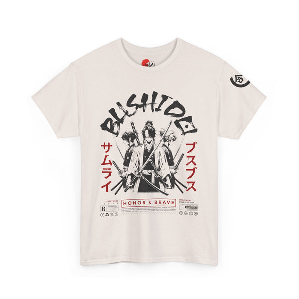 Aiki Samurai Honor Unisex Heavy Cotton Tee - Brave Design