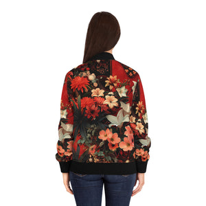 Aiki Floral Women's Bomber Jacket
