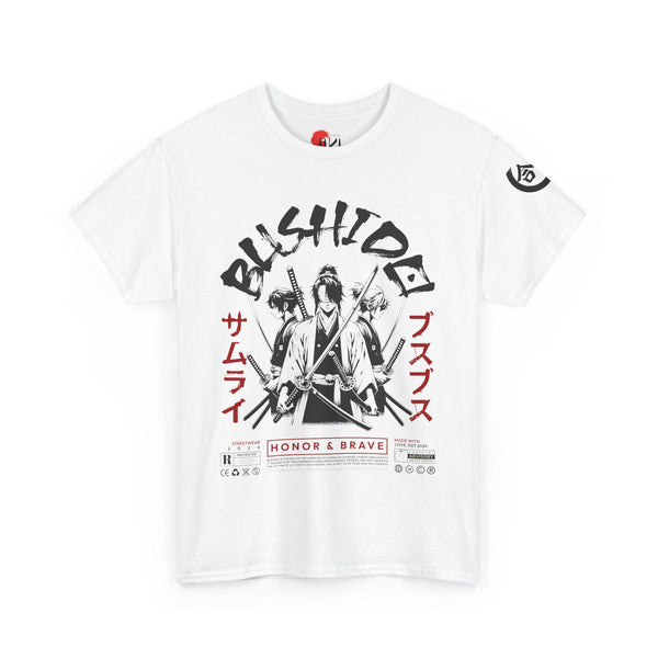 Aiki Samurai Honor Unisex Heavy Cotton Tee - Brave Design