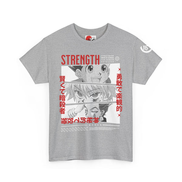 Aiki Strength Anime Inspired Graphic Unisex Heavy Cotton Tee