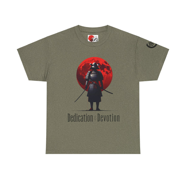 Aiki Samurai Dedication & Devotion Unisex Heavy Cotton Tee