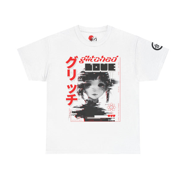 Aiki Glitched Love Unisex Heavy Cotton Tee