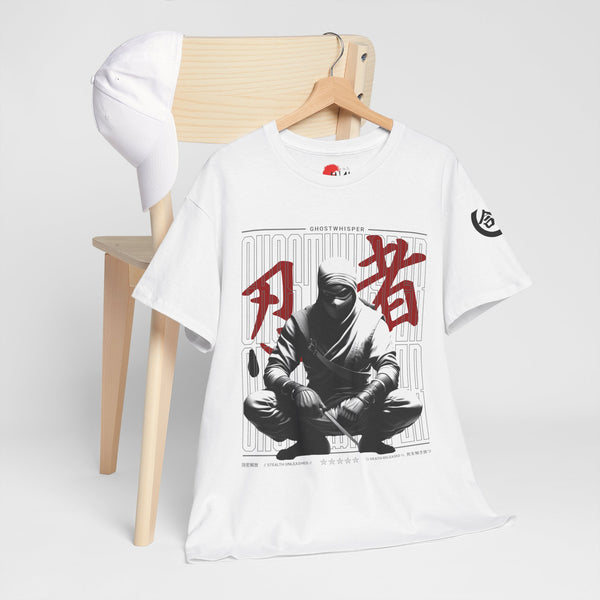 Ninja Ghost Hunter Heavy Cotton - Aiki Tee - Unisex Graphic Shirt for Anime Fans