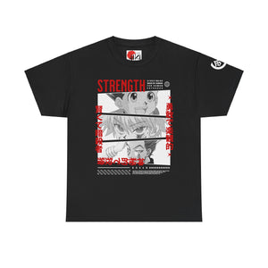 Aiki Strength Anime Inspired Graphic Unisex Heavy Cotton Tee
