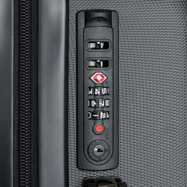 The Aiki Ocean Wave Design Suitcase - Stylish Luggage for Travelers