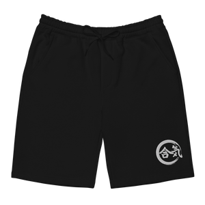Aiki Spirit Men's fleece shorts with Embroidered Logo